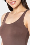Amante Modal Lounge Top - Cacao Nibs — thumbnail 4